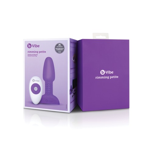 Plug Rimming Petite b-Vibe Púrpura