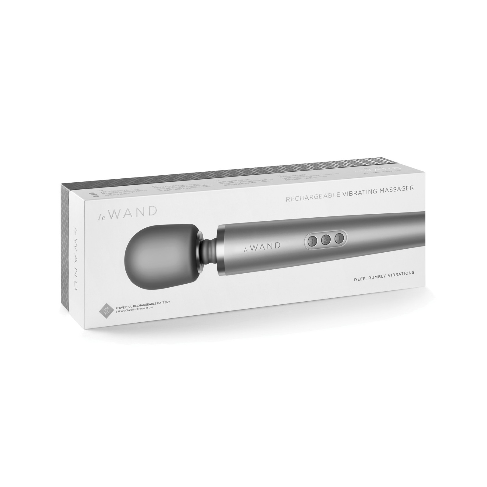 Le Wand Rechargeable Massager - Grey