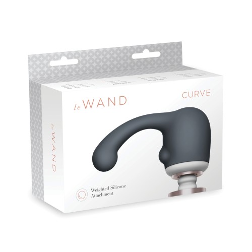 Le Wand Curve Weighted Silicone Attachment