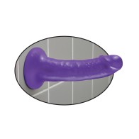 Dillio 6" Slim Dillio in Purple for Beginners