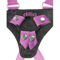 Dillio Arnés Strap-On de 7" - Rosa