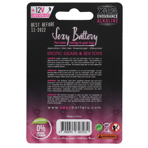 Batería Sexy 27A Caja de 10 Potencia Confiable