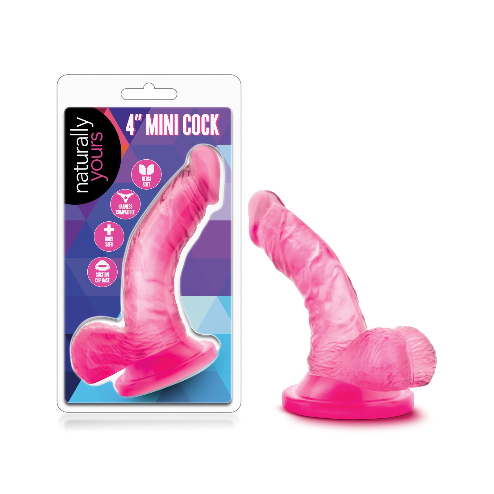 Blush Naturally Yours 4" Mini Cock - Realistic Feel