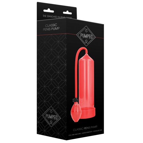 Shots Pumped Classic Penis Pump for Enhanced Erections