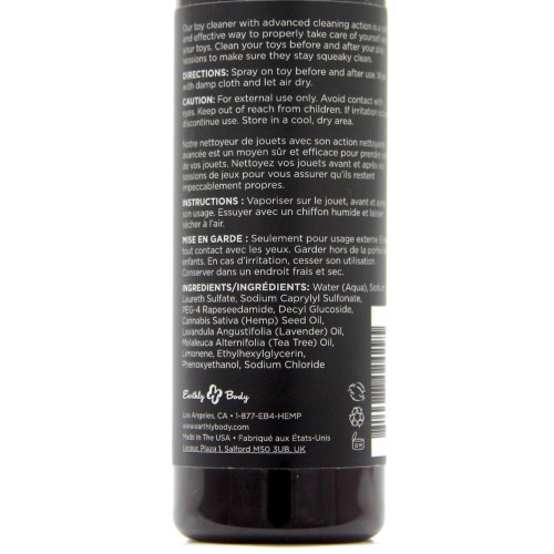 Earthly Body Hemp Seed Toy Cleaner - 4 oz