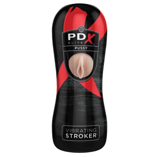 PDX Elite Vibrating Stroker Pussy Intense Pleasure