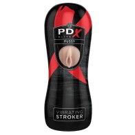 PDX Elite Vibrating Stroker Pussy Intense Pleasure