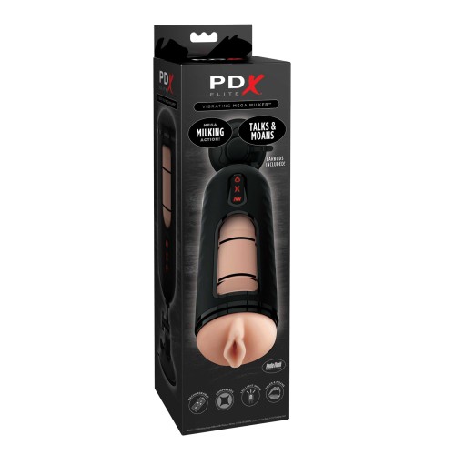 PDX Elite Vibrating Mega Milker Stroker - Ultimate Pleasure