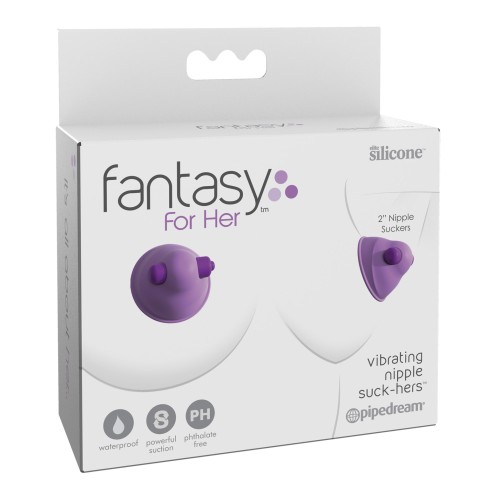 Suck-Hers Vibrantes para Pezones Fantasy For Her