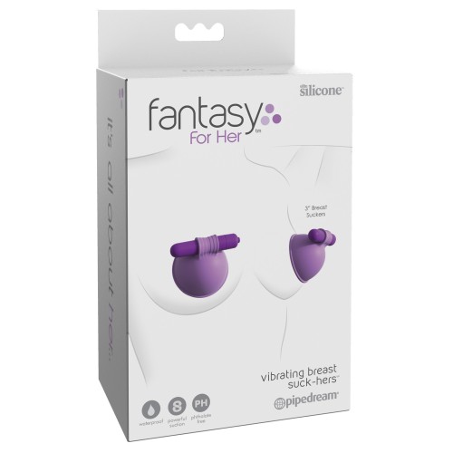 Fantasy For Her Vibrating Breast Suck-Hers