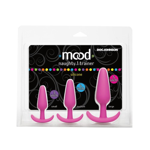 Mood Naughty 1 Anal Trainer Set Pink - Perfect for Beginners