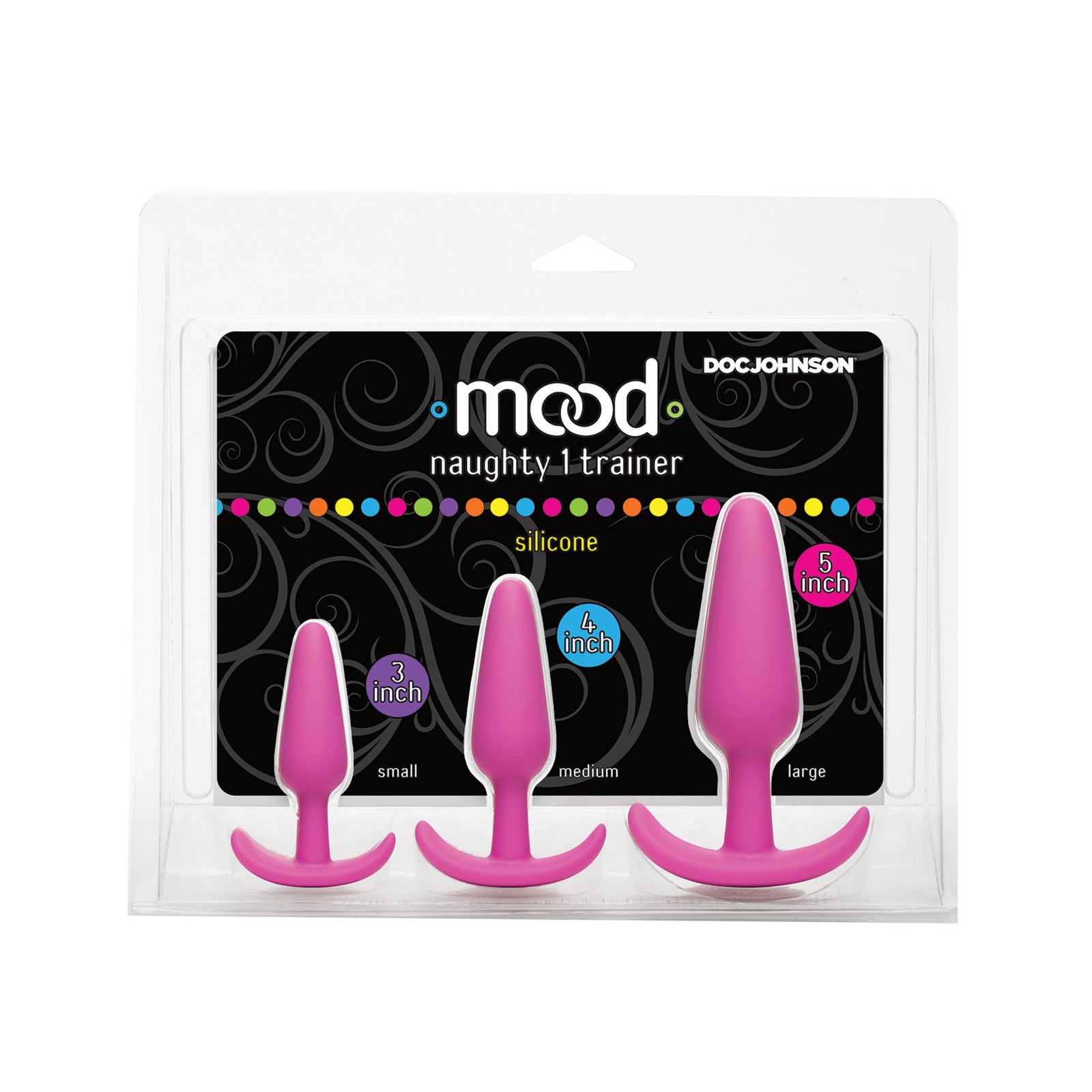 Mood Naughty 1 Anal Trainer Set Pink - Perfect for Beginners