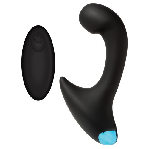 OptiMale Vibrating P Massager Wireless Remote Black