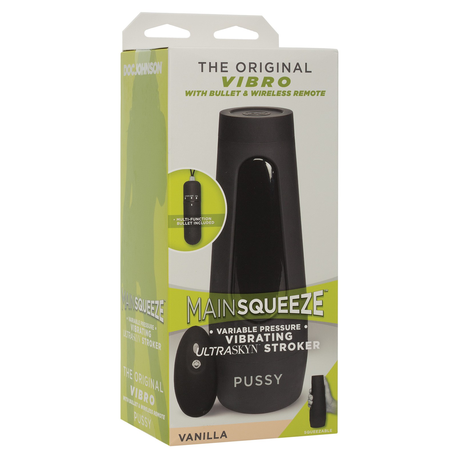 Main Squeeze Original Vibro Pussy para Placer Máximo