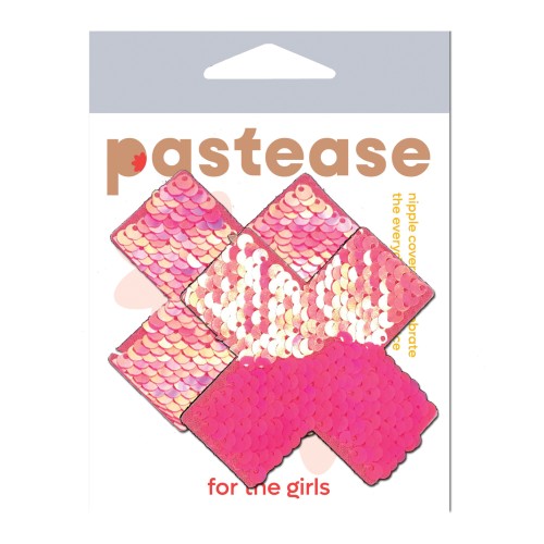 Pastease Color Changing Flip Sequins Cross