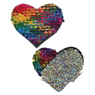 Color Changing Sequins Heart for Dynamic Play