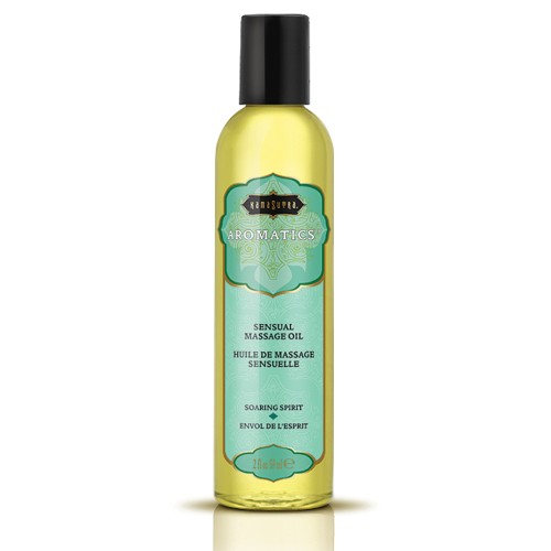 Kama Sutra Aromatics Massage Oil 2 oz Soaring Spirit - Relax and Unwind