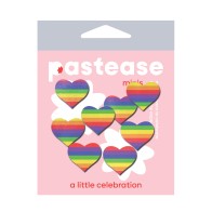 Pastease Premium Mini Corazón Arcoíris Paquete de 8 O/S