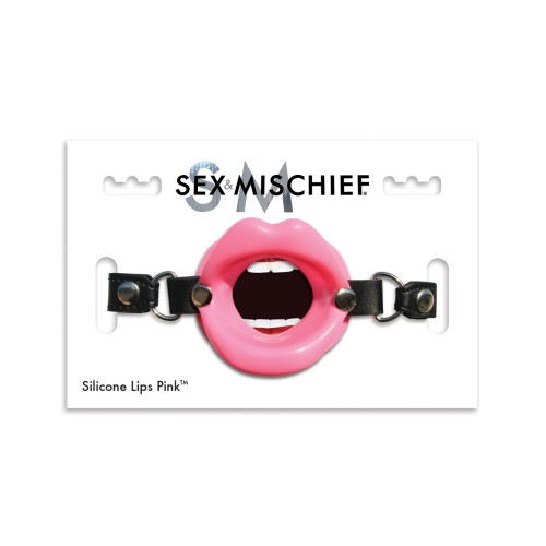 Labios de Silicona Sex & Mischief - Accesorio Divertido