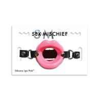 Sex & Mischief Silicone Lips - Fun Gag Accessory