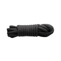 Sinful 25 Feet Nylon Rope Black