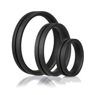 RingO Pro X3 Cock Ring Set - Fun & Pleasure