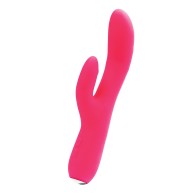 VeDO Rockie Vibrador Doble Recargable Rosa Picante