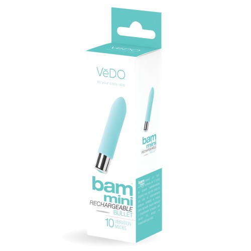 VeDO Bam Mini Bullet Vibe Turquoise