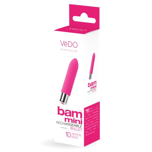 VeDO Bam Mini Vibrador Potente para Placer