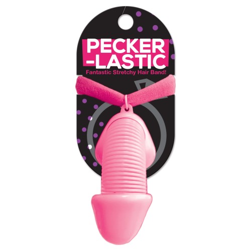 Pecker Lastic Hair Tie - Pink - Fun Accessory