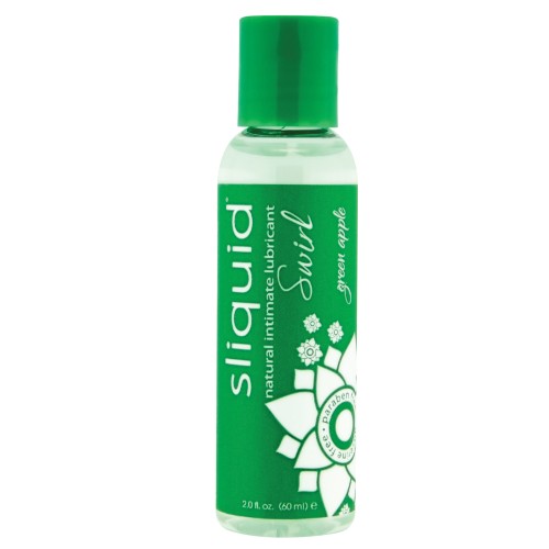 Lubricante Sliquid Naturals Swirl Manzana Verde 2 oz