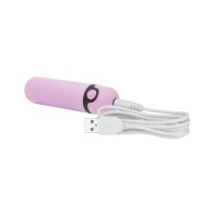 Simple & True Rechargeable Vibrating Bullet - Purple