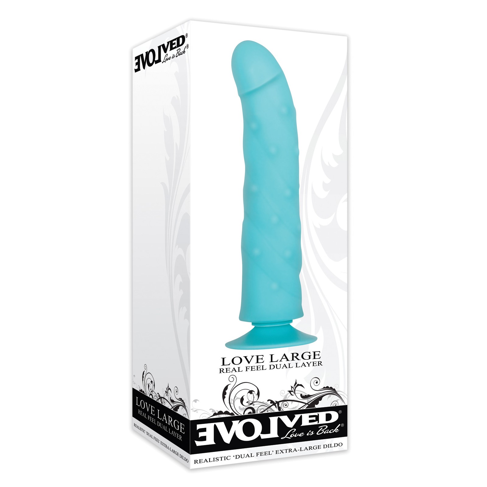 Dildo Grande Evolved Love - Azul