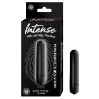 Intense Vibrating Bullet Black - Travel-Friendly Pleasure