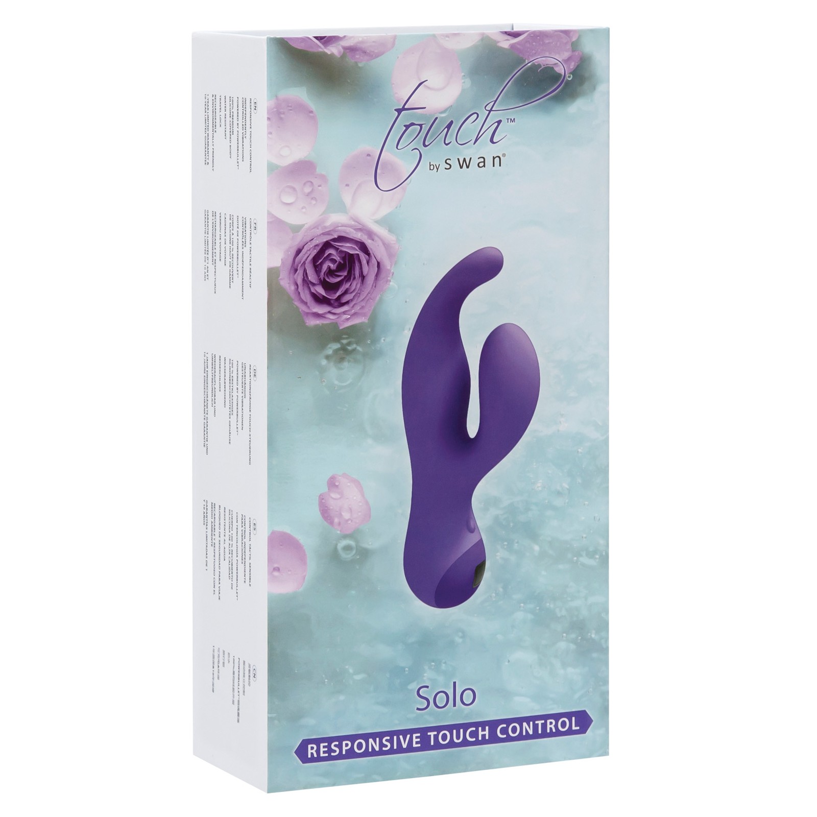 Vibrador G Spot Solo Touch by Swan Morado para Placer Intenso