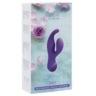 Vibrador G Spot Solo Touch by Swan Morado para Placer Intenso