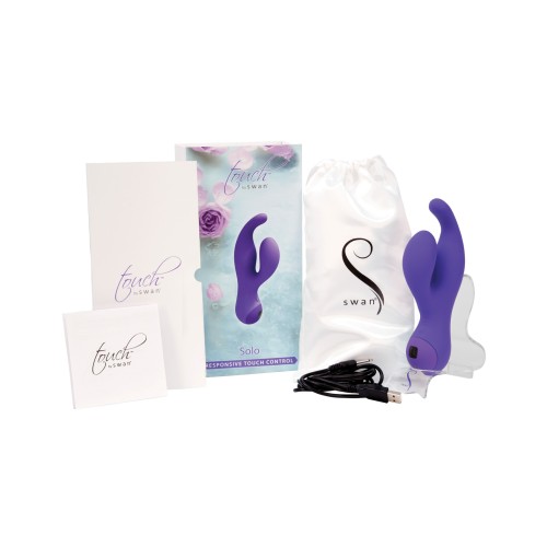 Vibrador G Spot Solo Touch by Swan Morado para Placer Intenso