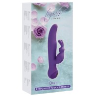 Touch by Swan Duo Rabbit Vibrator in Purple