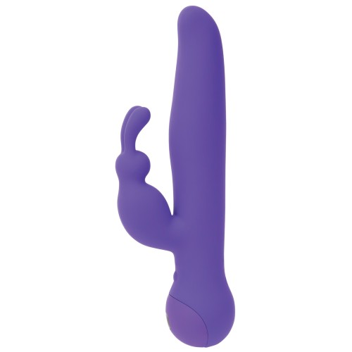 Vibrador Duo Rabbit Touch by Swan en Púrpura