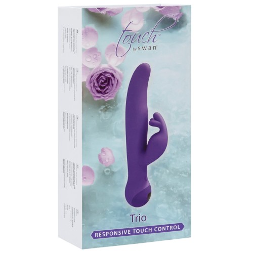 Touch by Swan Trio Vibrador Clitoriano - Púrpura