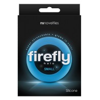 Firefly Halo Pequeño Cockring - Brillo en Azul