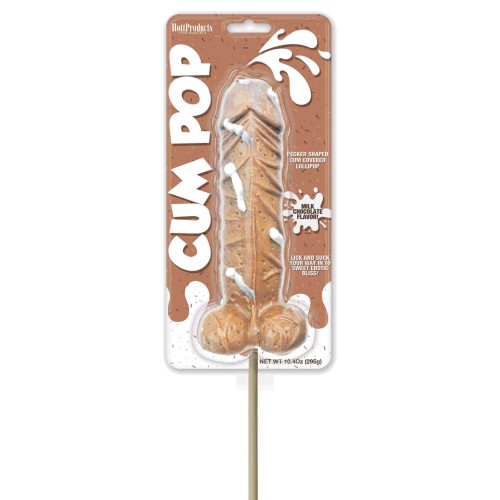 Lollipops de Chocolate con Forma de Pene Cum Golosina Divertida