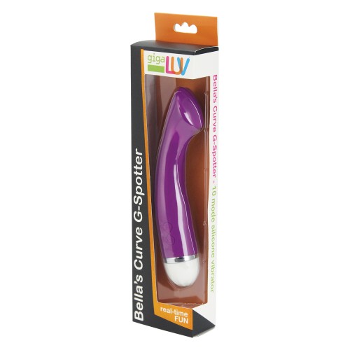 GigaLuv Bella's Curve G Spotter Purple - Powerful Pleasure