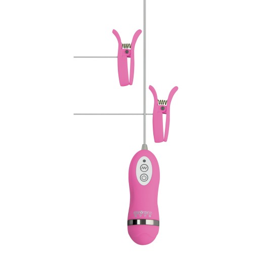 GigaLuv Vibro Clamps - 10 Functions Pink