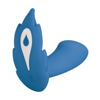 GigaLuv Deep Secret Vibrador Control Remoto Azul