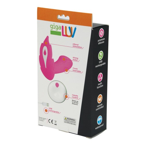 Vibro de Panty GigaLuv Deep Secret con Control Remoto - Rosa