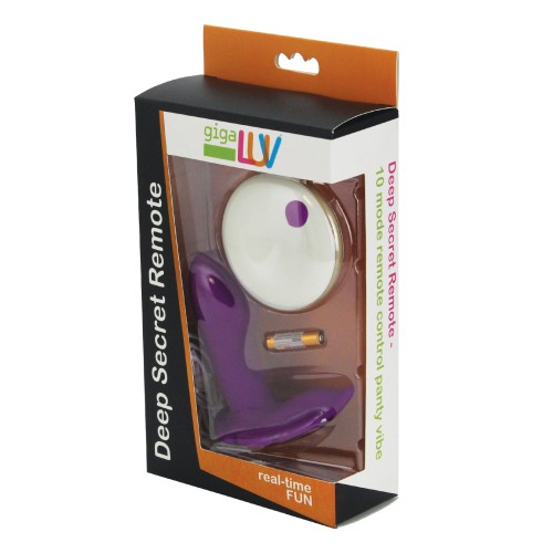 GigaLuv Deep Secret Remote - Purple