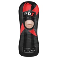 PDX Elite Vibrating Oral Stroker