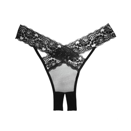 Panty Deseo Sheer & Lace Adore Negro T.U.