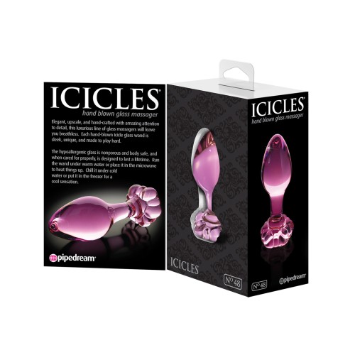 Icicles No. 48 Pink Butt Plug